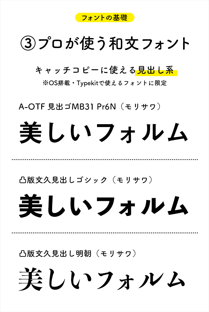 キャッチコピーに使える見出し系