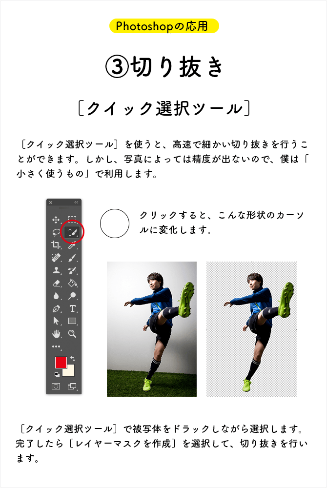 クイック選択ツール